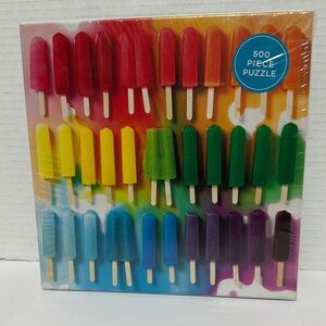 Vibrant Popsicles Puzzle - 500 Piece